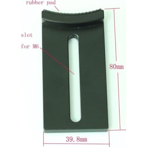 Lens Support Mount Clamp Holder plate for 15mm Rod Rail System Follow Focus