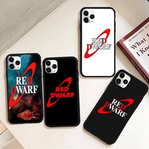 Fashion Red Dwarf Phone Case Rubber for iPhone 11 pro XS MAX 8 7 6 6S Plus X 5S SE 2020 XR case