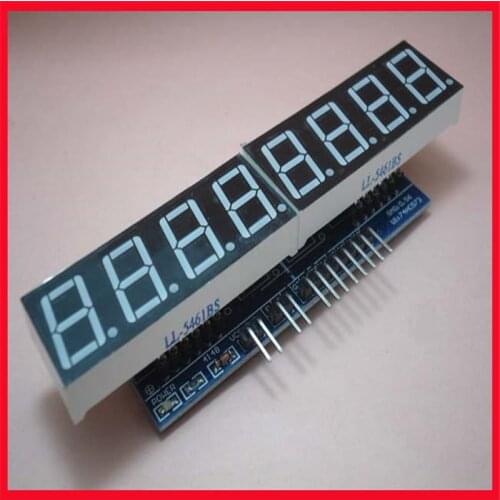 8-digit digital tube display module 8-digit driver module 74HC573 digital tube driver board module