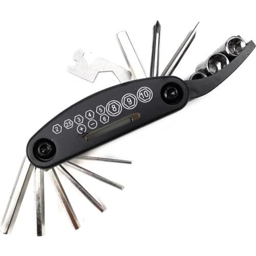NOZAKI cycling repair tool Sets 16 in 1 Screwdriver Wrench repair kit Bicycle Maintenance Tools for Bicycle bike accessories