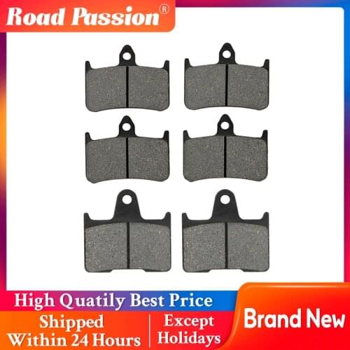 Road Passion Motorcycle Front and Rear Brake Pads For HONDA CB1300 "X4" DCV DCW DCX DCY (SC38) 1997-2000 FA187 FA254