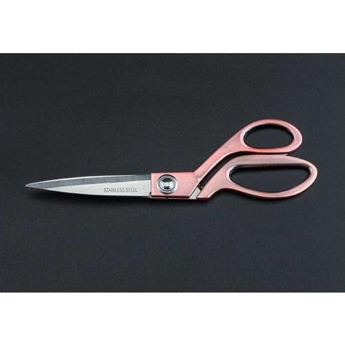 Professional Tailor Vintage 8.5 Inch High Quality Stainless Steel Scissors Leather Fabric Cutter Sharp Needlework Scissors H