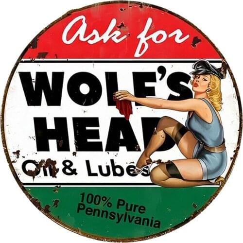 S50164# 10/13/15/17CM Personality PVC Decal Retro Texaco Pinup Girl V1 Waterproof Car Sticker on Motorcycle Laptop Decorative