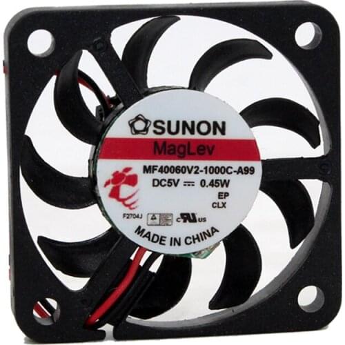MF40060V2-1000C-A99 4006 5V 0.45W ultra-thin DC fan 6 Month Warranty