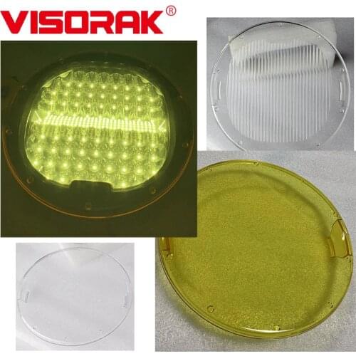 VISORAK 9 Inch 96W 185W 225W 378W Amber Spot Flood PC Mask Protect Cover For 96W 185W 225W 378W LED Work Light Bar