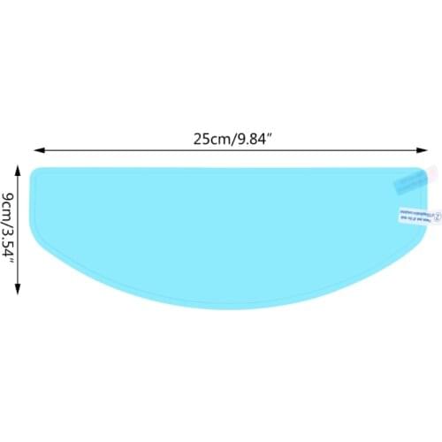 Motorcycle Helmet Waterproof Rainproof Anti-Fog Lens Film Clear Visor Screen Shield for K3 K4 AX8 LS2 HJC MT