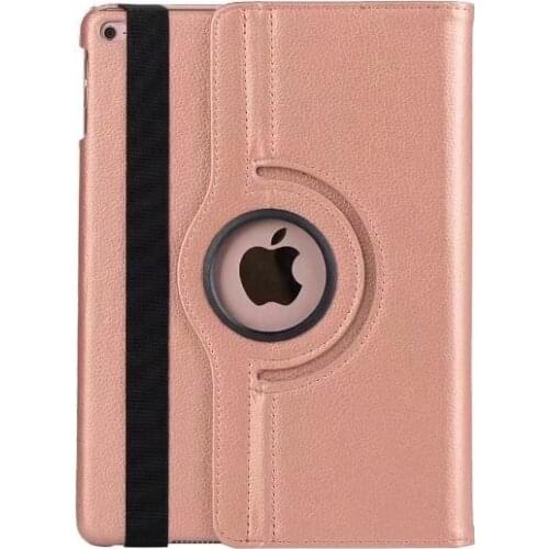 360 Rotation PU Leather case for New iPad 9.7 20171823 1822 Smart Stand flip cases function Tablet Protective Cover Bag Film+pen