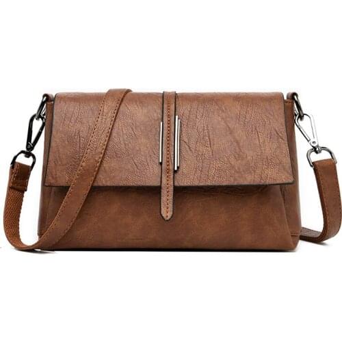 2021 New high quality sheepskin bag for women Shoulder Bags ladys hand bag eather messenger bag Solid color personality