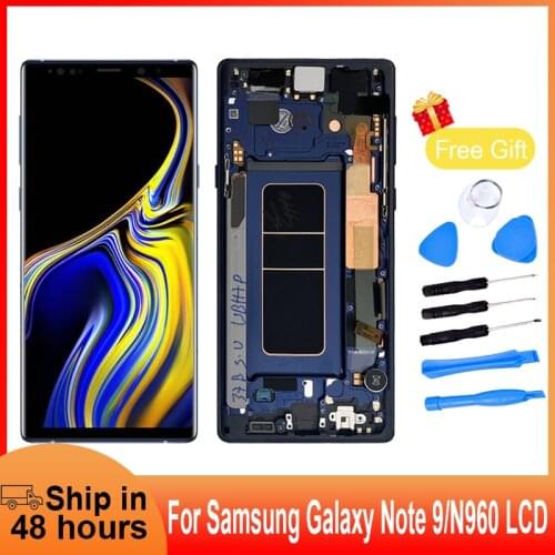 LCD Display For Samsung Galaxy Note 9 LCD Touch Screen With Frame Digitizer Assembly For Samsung