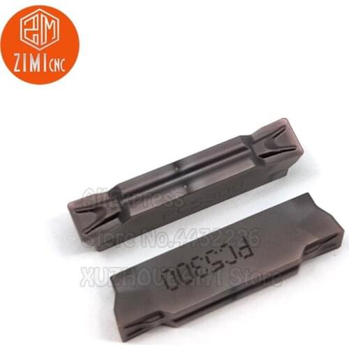 10pcs MGMN400-T PC5300 Carbide Insert Cutting Tool Cut Off Holder Blade 4mm Lathe Slotting Tools Carbide Grooving Insert