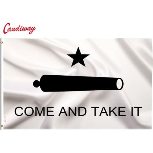 90 x 150cm come and take it flag Indoor and outdoor decorative banner high quality polyester printing NN028