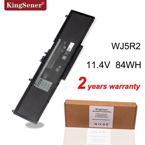 Kingsener 11.4V 84WH WJ5R2 Laptop Battery For Dell Precision 15 3510 M3510 WJ5R2 4F5YV Free 2 Years Warranty