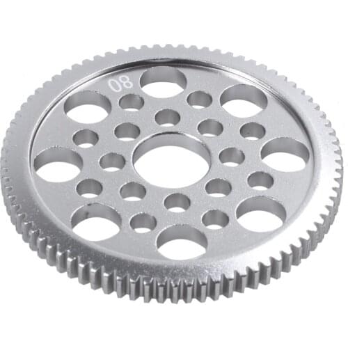 Aluminum alloy 48p Spur Gear 80t for Sakura D3 Cs S Xi XIS 1/10 Drift Racing Car