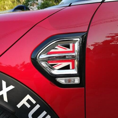 Car Fender Turn Lamp Decoration 3D Sticker For BMW MINI Cooper S F60 Countryman Car Exterior Styling Modification Accessories