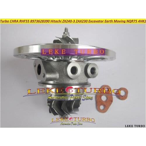 Free Ship Turbo Cartridge CHRA RHF55 8973628390 114400-4260 For ISUZU Earth Moving NQR75 ZX240-3 ZAX240-3 ZAX230 Excavator 4HK1