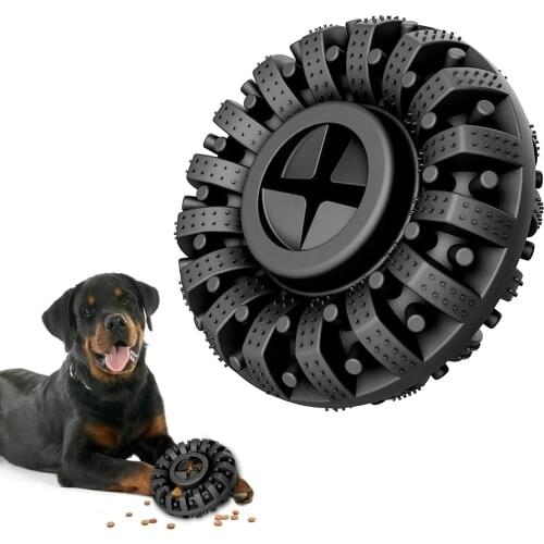 Toy for Durable Natural Rubber Indestructible Dog Toys Treat Dispenser for Power Chewers,Chew Toy for Medium and Large Dog Breed