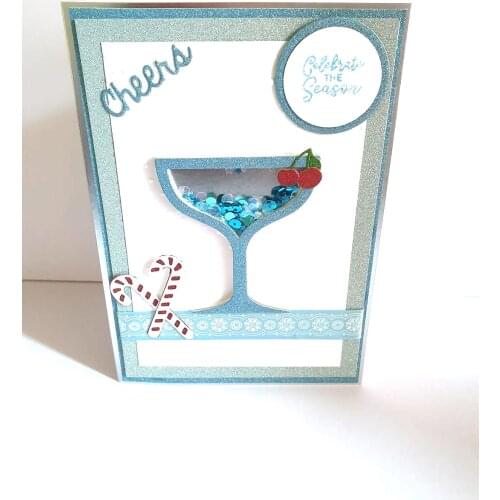 Julyarts Drinks New Cutting Dies Mold Shaker Scrapbooking Decoration Embossed Photo Album Decoration Card Making