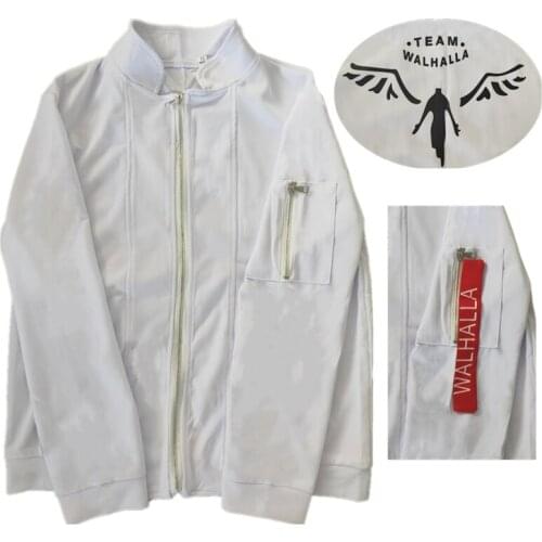 Kazutora Hanemiya Cosplay Anime Tokyo Revengers Costumes White Coat Valhalla Uniform Baseball Coat Mikey Draken Halloween Unisex