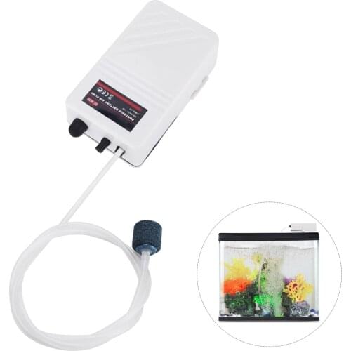 Aquarium Air Pump Kits Oxygen Air Pump with Tube Air Stone for Fish Tank Aquarium Oxygenator Aquarium Accessories