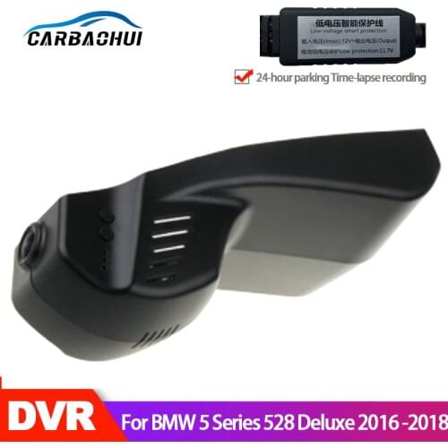 NEW ! Car Wifi DVR Driving Video Recorder Dash For BMW 5Series 528 Deluxe 2016 2017 2018 2019 Novatek 96658 high quality HD