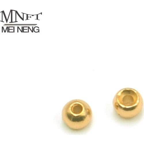MNFT 200PCS/Lot Fly Tying Tunsten Beads Fast Sinking Mayfly Eye Beads Fly Fishing Lures Material Eye Golden Color