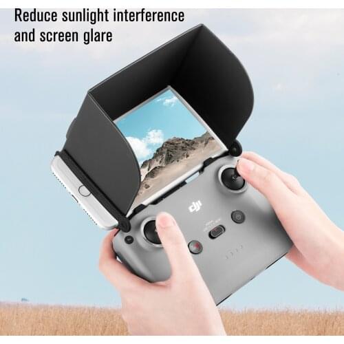 Phone Tablet Sunshade Foldable Sunhood Sun hood stick for DJI Mavic Mini 2/Air 2s/Air 2 Drone Controller Sun Shade Monitor Cover