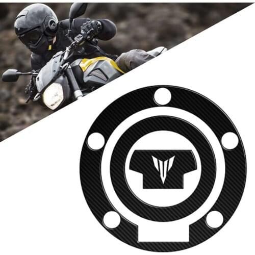 Compatible with For YAMAHA MT MT-09 MT07 MT07 MT09 reflective carbon fiber 3D FZ-07 protective sticker fuel tank cover sticker
