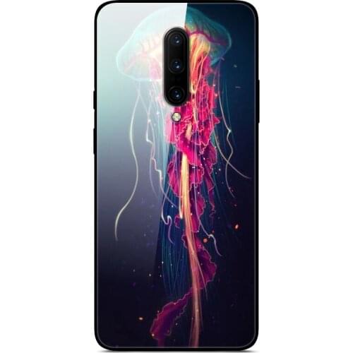 Glass Case For Oneplus 7 Pro Phone Case Phone Cover Phone Shell Back Bumper Series 1