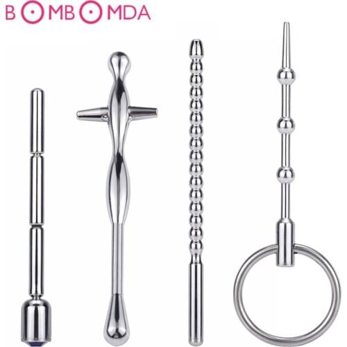 Urethral Dilatation Penis Stimulate Matel Horse Eye Stick Anal Plug Butt Plug Adult Sex Toys For Men Gay Couples Anal Beads Plug
