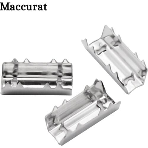 10pcs 3d printer open belt clip open-end timing s openbuilds clamp crimp style