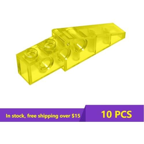 10PCS MOC Bricks 2744 High-Tech slope 33 6 x 1 x 1 2/3 long For Building Blocks Parts DIY LOGO Educational High-Tech Parts Toys