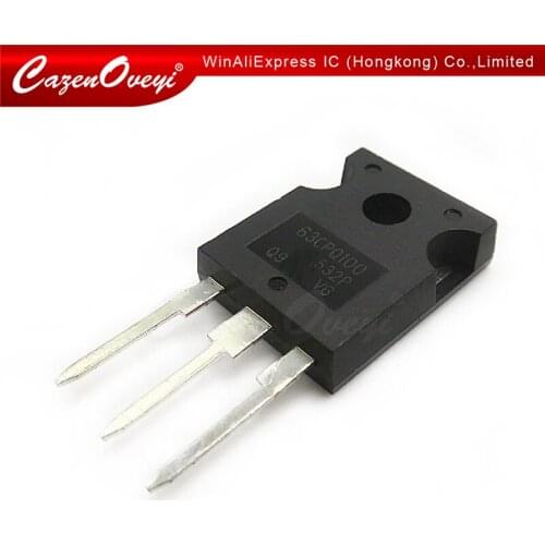 10pcs/lot 63CPQ100PBF 63CPQ100 TO-247 100V 63A In Stock