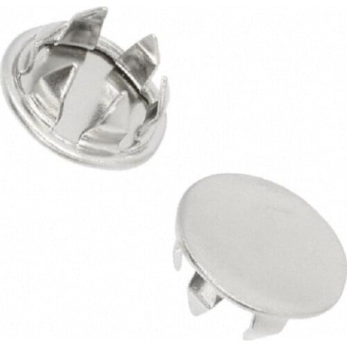 10pcs/lot Poding 6.4mm Hole Plug RoHS Metal Hole Plugs Steel Plug With Nicekel Plate For Hole Hardware HP-7600