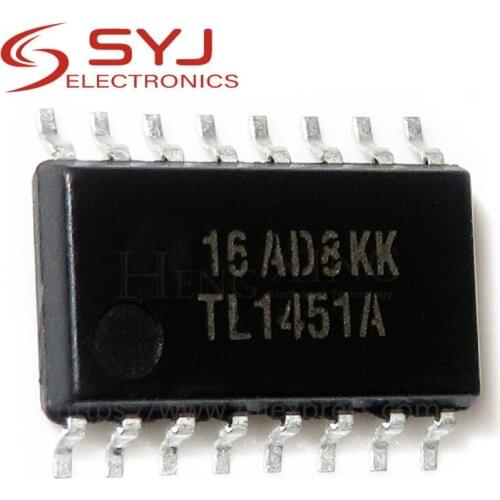10pcs/lot TL1451A TL1451AC TL1451 SOP16 double width modulation control circuit new original 5.2MM 3.9MM In Stock