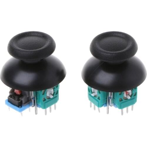 2 Pcs Joystick Axis Analog Sensor Module Thumbstick For PS4 Pro Slim Controller