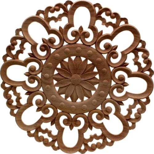 VZLX Wood Log Slices Discs Disks For DIY Crafts Vintage Home Decor Garden Wedding Party Decoration Accessories Supplies Figurine