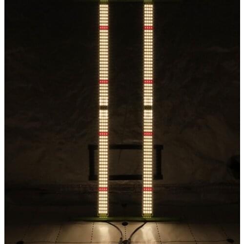 Cover 2X4ft KingBrite 240W Samsung LM301B/LM301H Dimmable 3000K/3500K Cree XP-E2 660nm LED Strip Grow Light Meanwell Driver