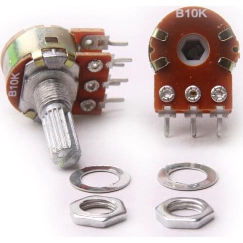 Glyduino WH148 B10K Double link Linear Potentiometer Pot Single Joint for Arduino