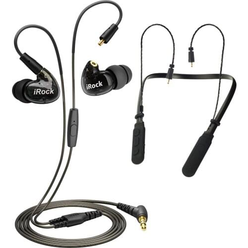 Hi-res Earphones 3.5mm Connector + Bluetooth Module Earbuds High Fidelity Detachable Coaxial Audio Cable Headphones