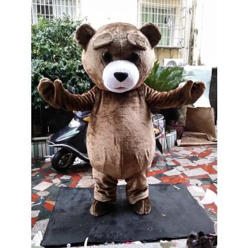 Bear mascot costumes bear costumes brown bear walking act teddy bear mascot costume