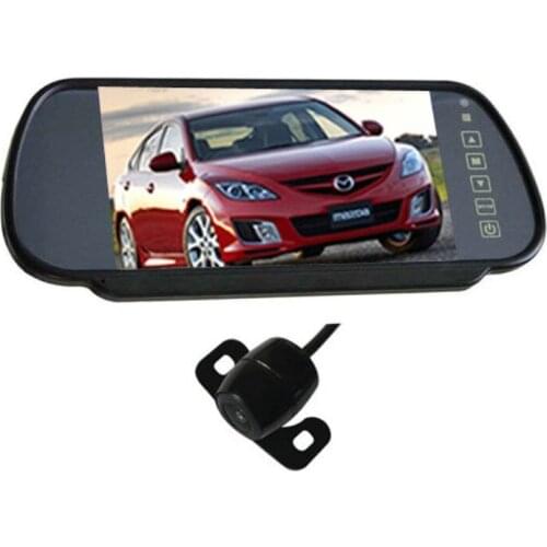 New Parking Assistance Video System, 2 in 1 4.3 inch Color LCD Car Mirror Monitor With Vision Car Rearview Camera