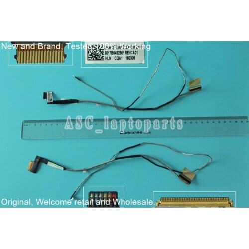 New Original LCD LED Video Flex Cable For HP 350 G1,355 G2 15.6" Laptop Screen Display Cable 6017B0482501