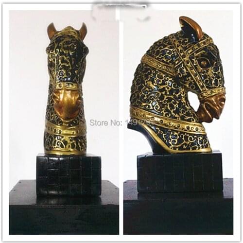 Rotary horsehead organ spin lock for escape mysterious room Real-life escape room game prop