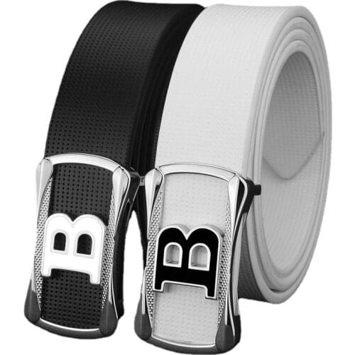 New High Quality B Letter Buckle Designer Mens Belts Casual Genuine Leather Cowskin Casual Jeans Waist Strap Ceinture Men Belt