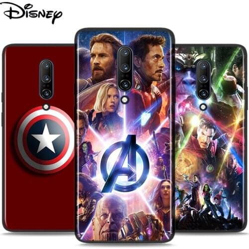 Silicone Cover Avengers Captain America For OnePlus Nord N10 N100 8T 7T 6T 5T 8 7 6 Pro Plus 5G Phone Case Shell