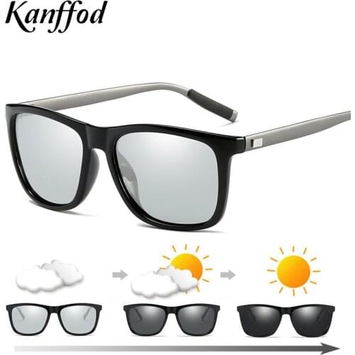 Kanffod New Aluminum Polarized Sunglasses For Men Women Driving Outside Photochromic Goggles Fashion Beach UV400 Eyewear