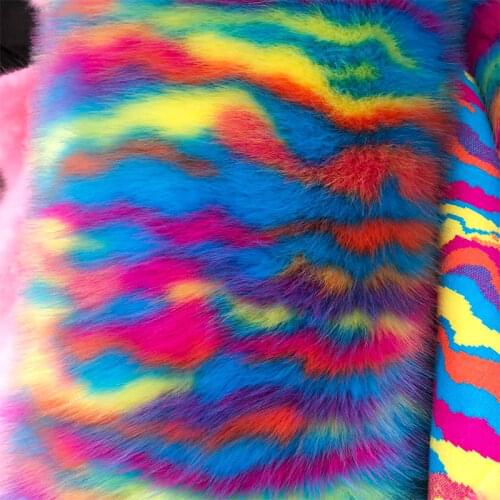 High-grade imitation fox fur clothing hat bag car mat background cloth,faux fur fabrci,felt cloth,170cm*45cm(half yard)/pcs