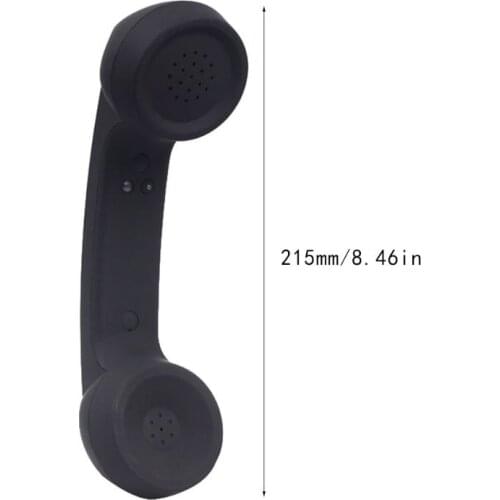 W3JD Wireless Bluetooth 2.0 Retro Telephone Handset Receiver Headphone for Phone Call