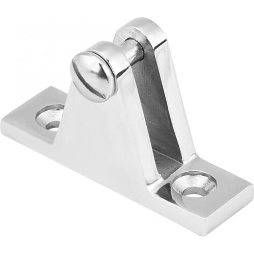 316 Stainless Steel Marine Boat Deck Hinge Mount for Bimini Top Fitting Hardware StainlessSteel Marine