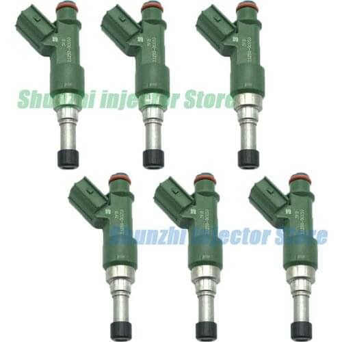 6pcs Fuel Injector Nozzle For Toyota Hilux Vigo OEM:232090C050 232500C050 23209-0C050 23250-0C050 23250 0C050 23209 0C050
